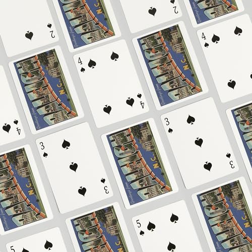 Lantern Press Cartas Poker Raleigh North Carolina 52 Pz miniatura 4