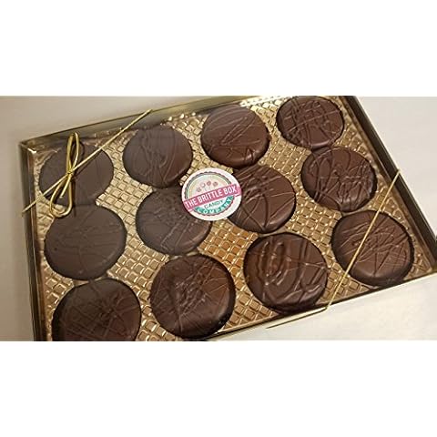 Chocolate peanut Butter Cookies Coated in Chocolate Gift Set Cookie Cover