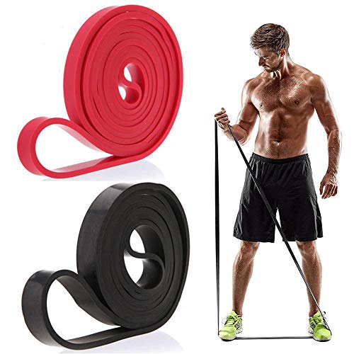 GUOJIAYI 208cm Stretch Resistance Band Exercise Expander Elastic Band Pull Up Assist Bands for Fitness Training Pilates Home Workout