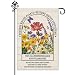 Hafhue Restore Native Plants Welcome Garden Flag, 12 x 18 Inch Double Sided Holiday Yard Outdoor Farmhouse Lawn Decor Flag, Funny Gardening Yard Flag Gift for Flowers Lover, Fall Outdoor Décor