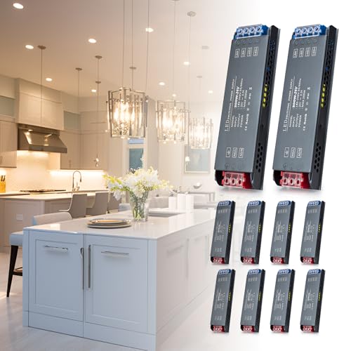 Driver LED 24V 200W BRIMETI transfo ultra mince résolvant le manque de place en meuble