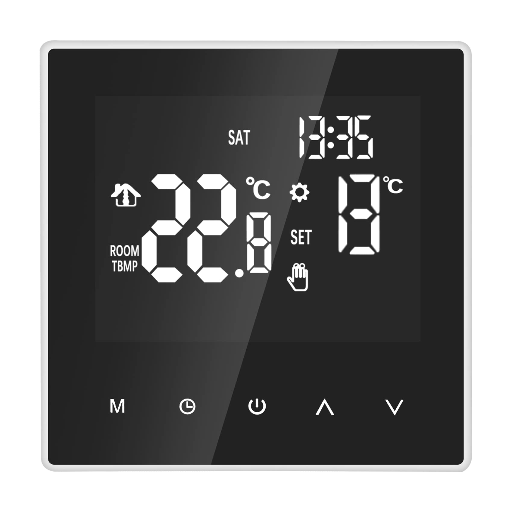 Tiyao Me81h Smart Thermostat Digital Temperature Controller Circulation Programmable Electric Underfloor Heating