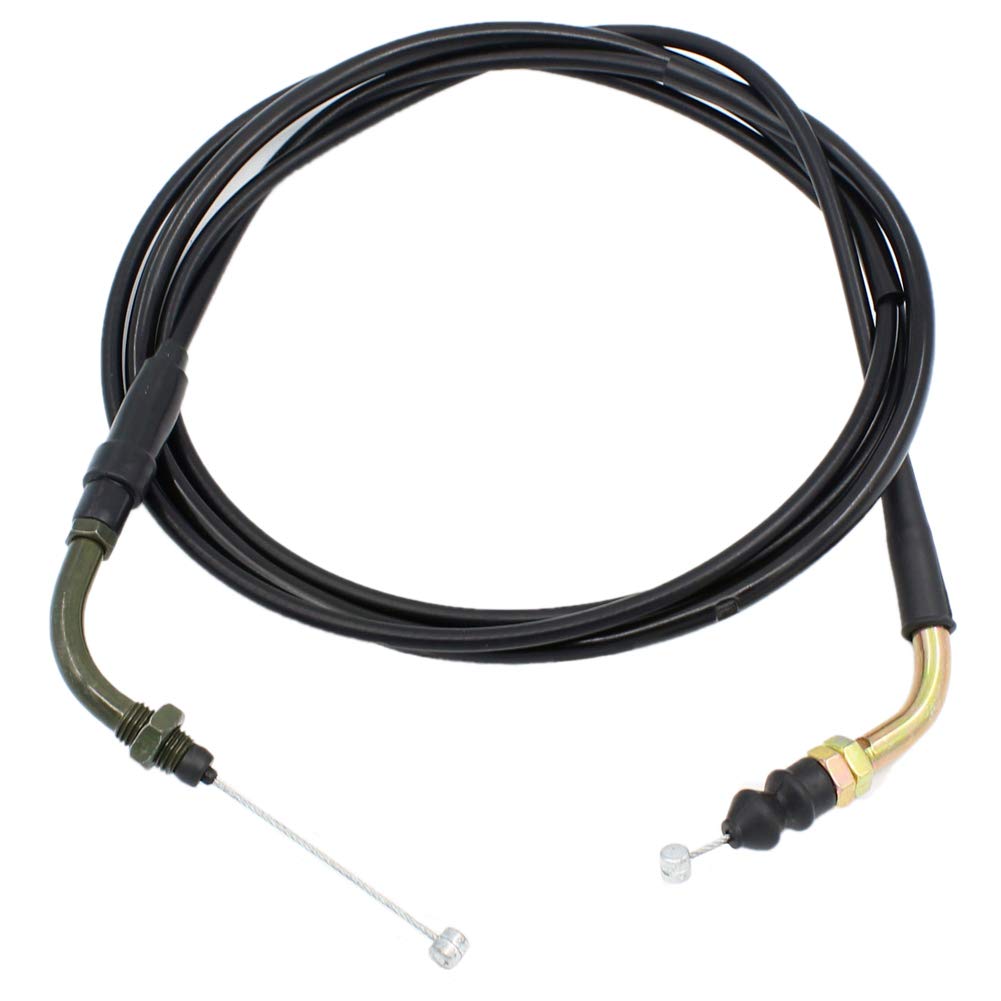 QAZAKYThrottle Gas Cable for GY6 50cc 80cc 90cc 110cc 125cc 150cc - 250cc 139QMB 1P39QMB 152QMI 157QMJ Chinese Scooter Motorcycle ATV Quad Go Kart Moped Pit Dirt Bike Baja TaoTao Jonway Lifan