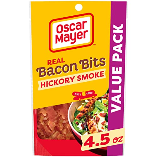 Oscar Mayer Real Bacon Bits Value Pack, 4.5 oz Bag, 1-1.5 cups