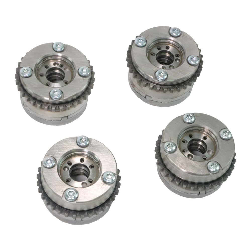 4 PCS Intake Exhaust L+R Camshaft Adjusters Fits for 2014-2017 - W222 W166 M276 C43 A A2760501947 A2760503100