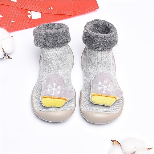 Christmas Toddler Socks and Shoes Cartoon Pattern Baby Girls Boys Shoes and Socks for 0 to 3 Years Toddler Play Shoes2