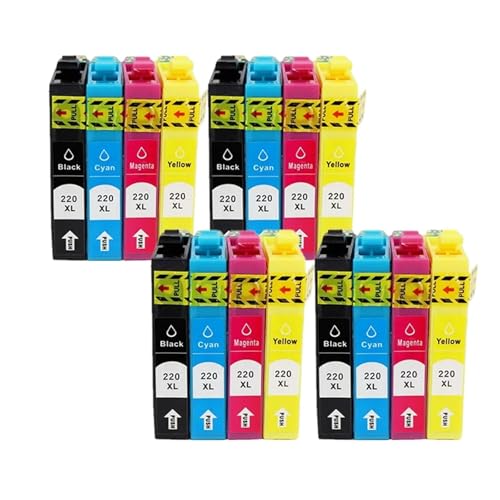 Cartouches d'encre universelles 220XL pour corriger les erreurs d'impression sur XP-320 et WF-2630