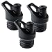 Klean Kanteen Sport Cap 3.0 Replacement Cap Black - 3 Pack