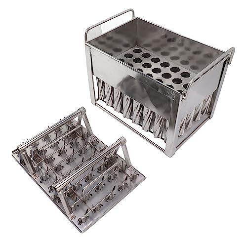 Molde de helado de acero inoxidable 40pcs 40 cavidades fabricante de barras DIY 58ml