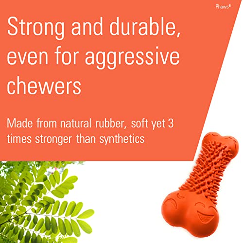 Phaws Dog Chew Toy for Boredom. Enrichment Dog Treat Toy for Stimulating Licking and Teeth cleaning. All breeds, ages and sizes - Image 3