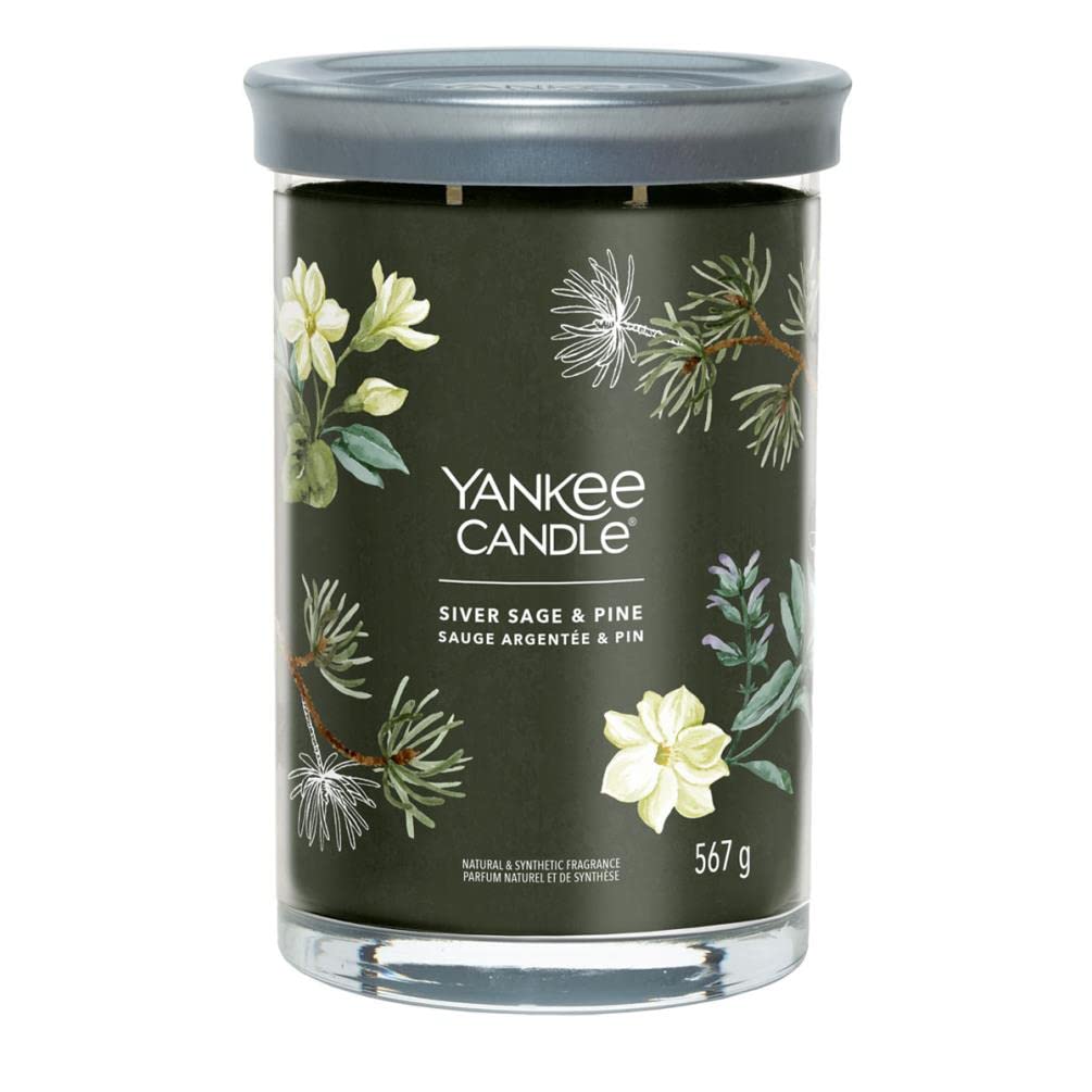 Yankee Candle Silver Sage & Pine Large Tumbler Jar Candle