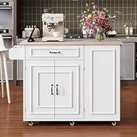 Sapgaks Isla de cocina, servicio de cocina con toma eléctrica,