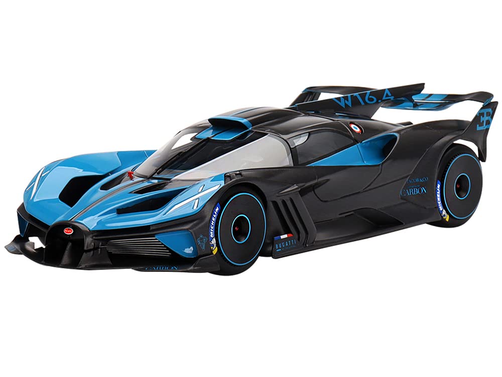 Amazon.com: Bugatti Bolide Presentation Version Blue and Black 1