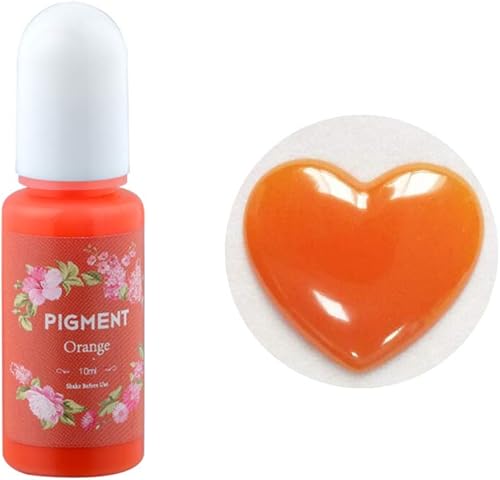 Miniatura 8 de AGCFABS Mezcla de resina epoxi UV de 0.3 fl oz, pigmento líquido, pigmento de resina colorante, secado rápido, manualidades, herramientas de