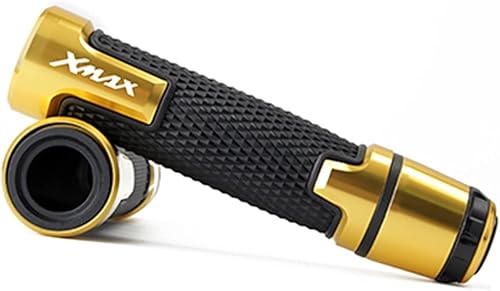 OBEEZI Empuñaduras de manillar de motocicleta para Yama-ha Xmax 125 250 300 400 X MAX 2017 78 pulgadas 0.866in, pomos antideslizantes para