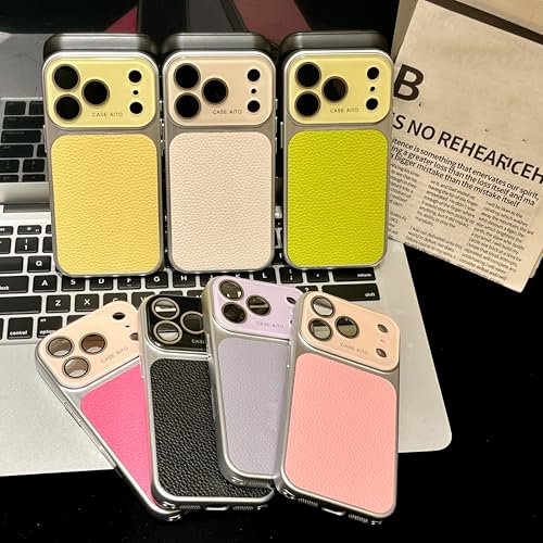 Coque iPhone 17 Pro antichoc vert clair protection objectif rétro - 7