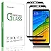 [2-Pack] Beukei for Xiaomi Redmi 5 Plus Screen Protector [Tempered Glass] [ Glass with 9H Hardness] with Lifetime Replacement Warranty