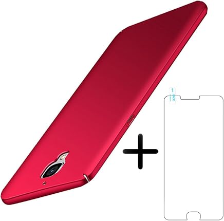 Funda OnePlus 3 / 3T Caso con Protector de Pantalla de Vidrio Templado, Blossom01 Delgada y Fina Cover, Protector de Cubierta Mate con Recubrimiento Anti-Rayado Funda para OnePlus 3 / 3T (Rojo) Funda OnePlus 3 / 3T Caso con Protector de Pantalla de Vidrio Templado, Blossom01 Delgada y Fina Cover, Protector de Cubierta Mate con Recubrimiento Anti-Rayado Funda para OnePlus 3 / 3T (Rojo)