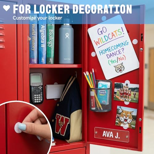 Image of Self Adhesive Dots, 0.59 inch Hook and Loop Circles, 1000 Pcs Round Fasteners with Strong Adhesive Backing, Waterproof Nylon for Classroom, Office & Home (Translucent)