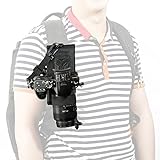 Movo Photo MB200 Universal Camera Holster Attachment System for Backpacks and Hydration Packs