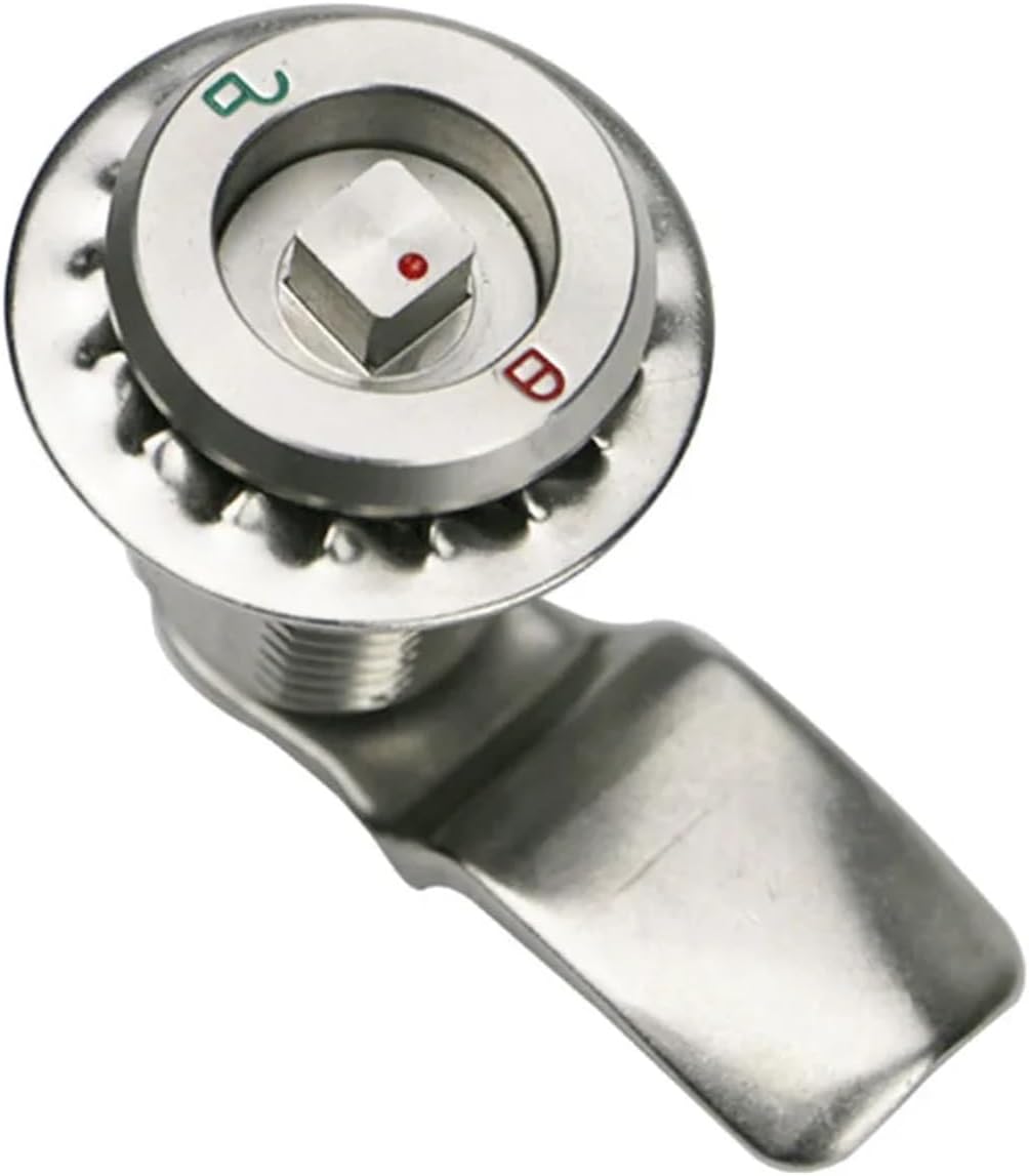 MS816-4Drail Lock Stainless Steel 304 Retractable Tongue Square 1Pcs