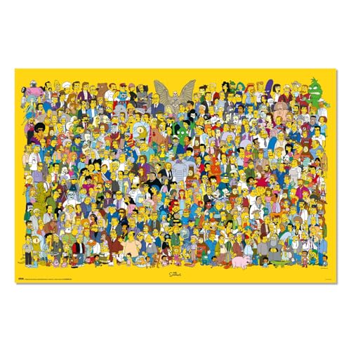 Grupo Erik Poster Simpsons - Laminas decorativas 61x91,5cm a