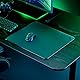 Razer Atlas - Glasmausmatte - Premium gehärtetes Glas-mauspad (Mikrogeätzte Ultra-Glatte Oberfläche, Schmutz- und kratzabweisend, Leisere Mausbewegungen, 450 x 400 x 5mm) Schwarz