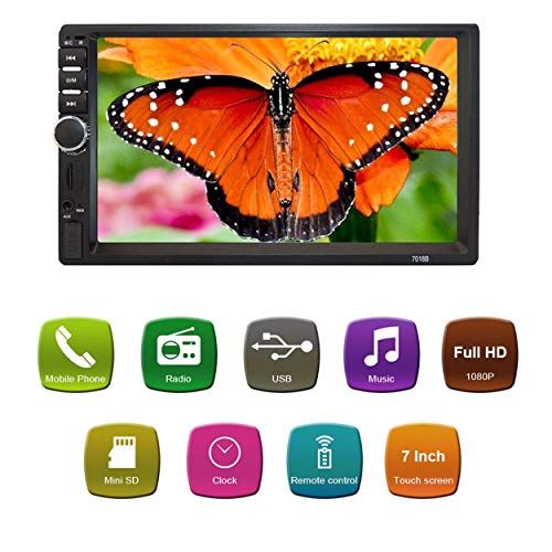 Lorenlli 7 Pollici Doppio 7018B 2 DIN Car FM