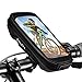 Produktbild ENONEO Motorrad Handyhalterung Fahrrad Wasserdicht Handytasche Fahrrad mit Touch-Screen und Regenschutz Halterung Handy Motorrad Anti-Shake Handytasche für Fahrrad bis zu 6,8 Zoll (Schwarz)