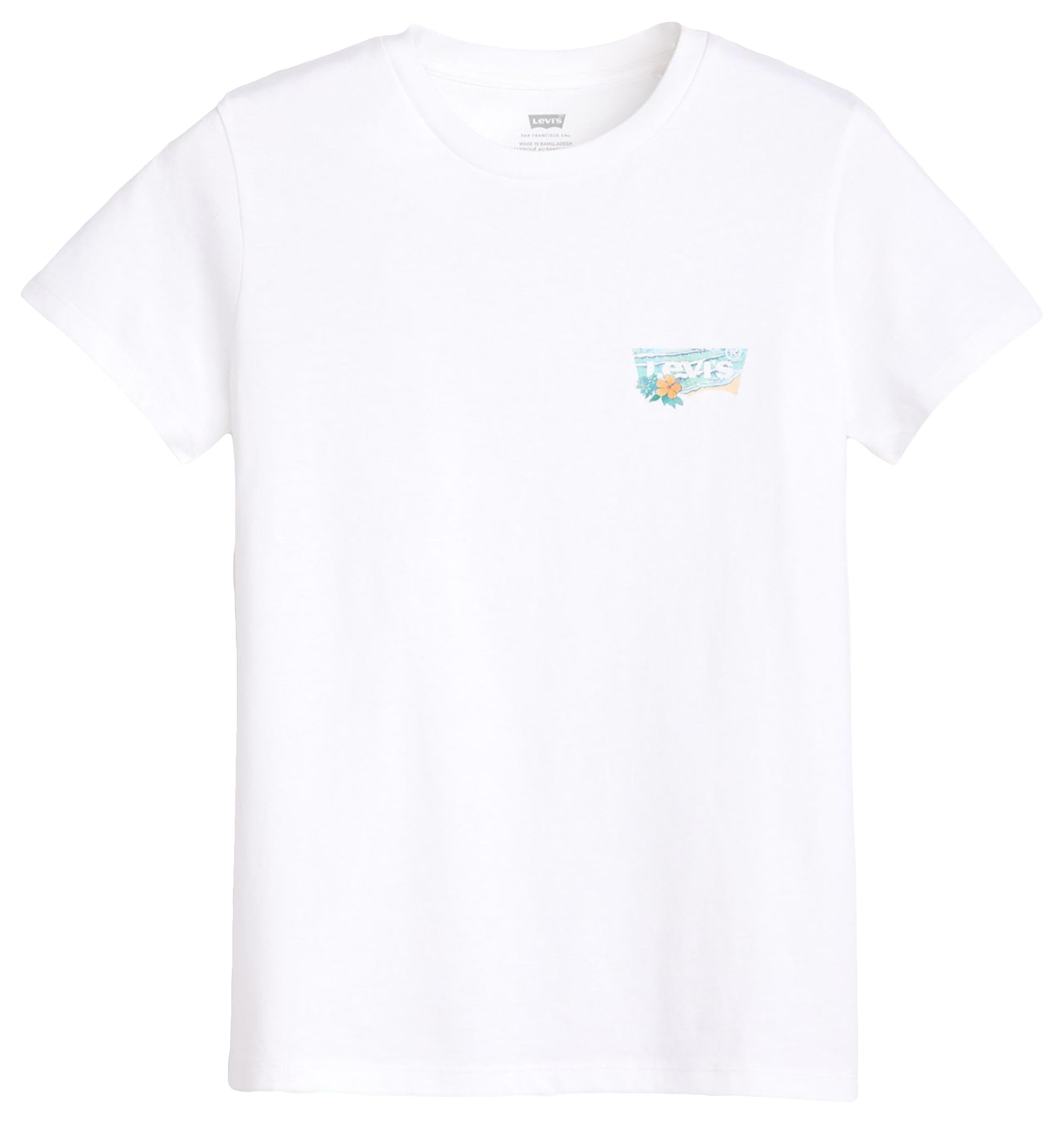 Levi's The Perfect Tee Camiseta, Waves Ashore Bw Fill, L Mujer