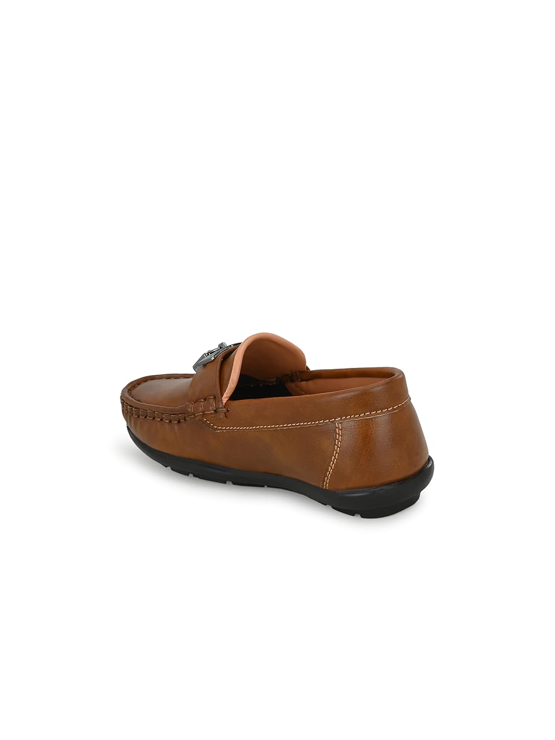 CARLO ROMANO Kids Leather Moccasin | Children's Slip-on Shoes | Round Toe Design | Flexible Outsole | Lightweight Structure | Soft Inner Lining Footwear | Easy to Wear Style 4 51M9BINLS0L. SL1500
