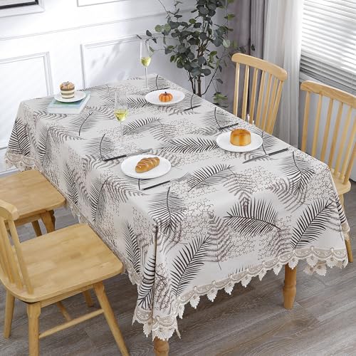 Nappe vinyle vintage chic Walrus imperméable résistante aux taches 152 cm