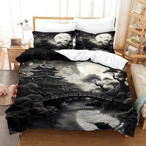 Linge de lit l'argent tombe parure de couette microfibre super douce