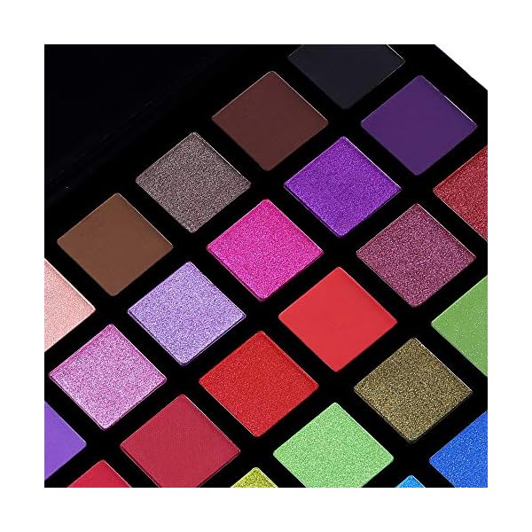 UCANBE Spotlight Eyeshadow Palette Professional 40 Color Eye Shadow Matte Shimmer Makeup Pallet Highly Pigmented Colorful Powder Long Lasting Waterproof Eye Shadow