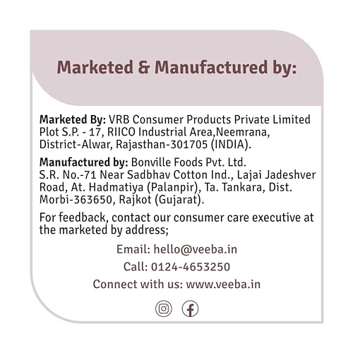 Image of Veeba Choco Crunch Peanut Spread with added Vitamin A&D (340g) (Pack of 2)