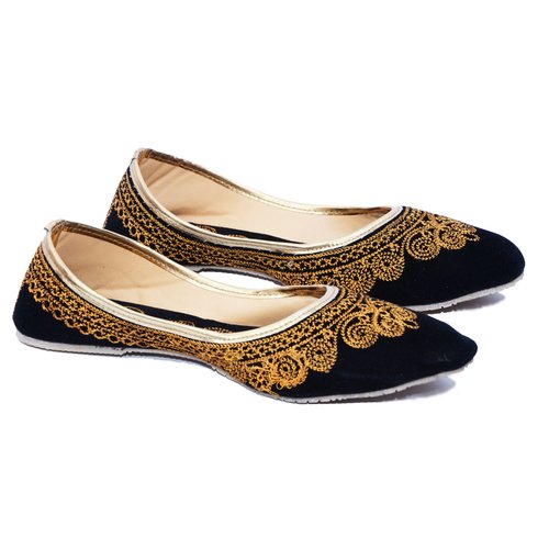 Indian Traditional Handmade New Mojari Jutti Wedding Flip Flop Flat Women Shoes Amazon.in