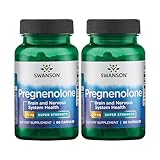 Swanson Pregnenolone - Super Strength 50 mg 60 Caps (2 Pack)