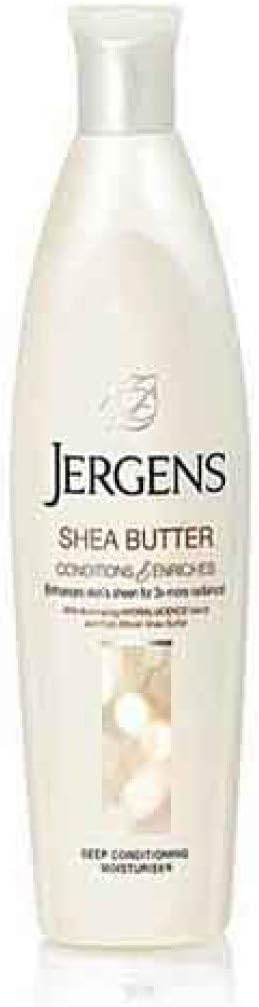 Jergens Moisturizer Shea Butter, 8 Fl Oz (Pack of 1)