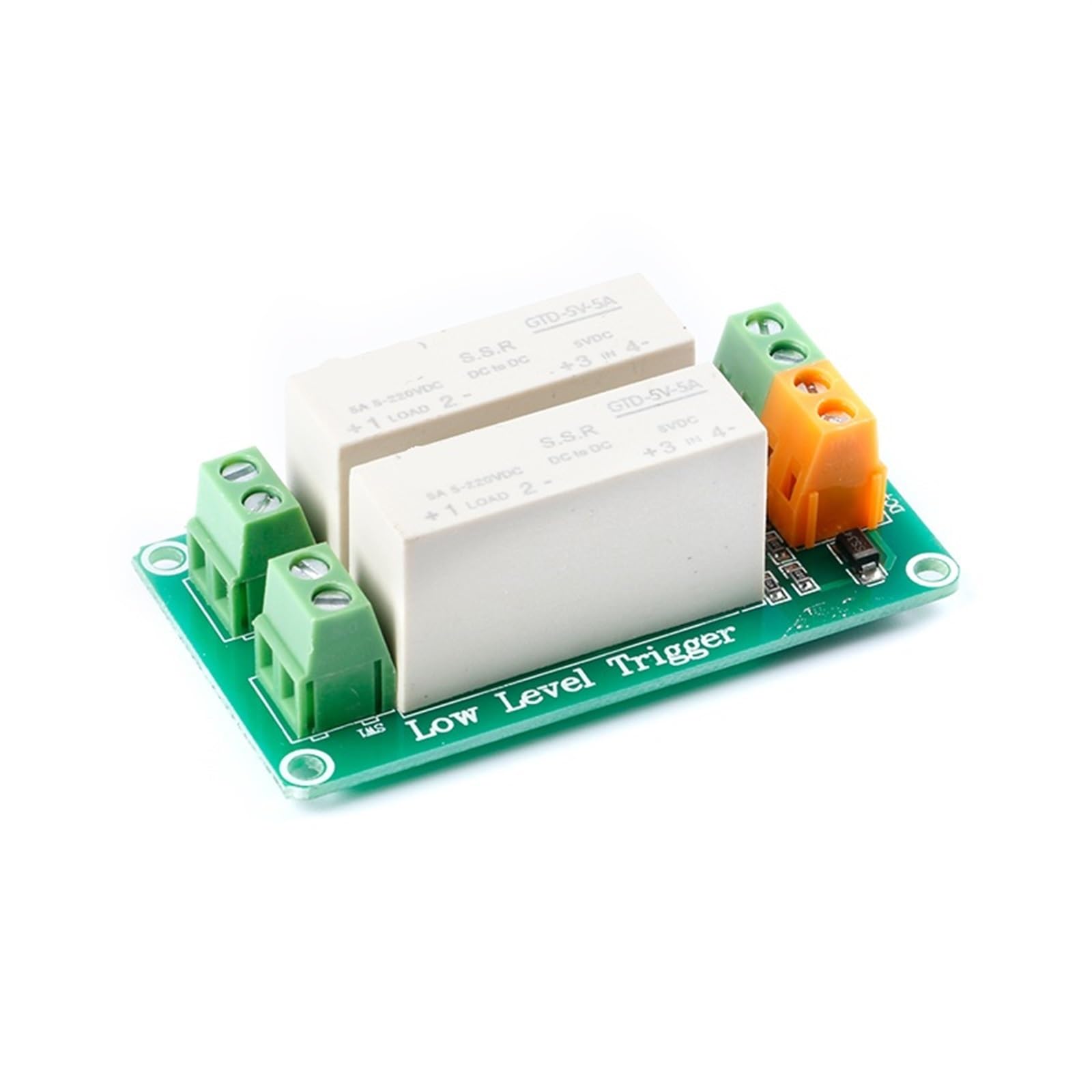 Carte de commande DC avec module de relais 5A 5V monophasé - 5