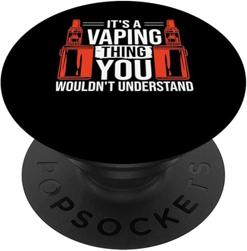 Vape Smoking PopSockets de cigarrillos electrónicos Vaping PopGrip intercambiables