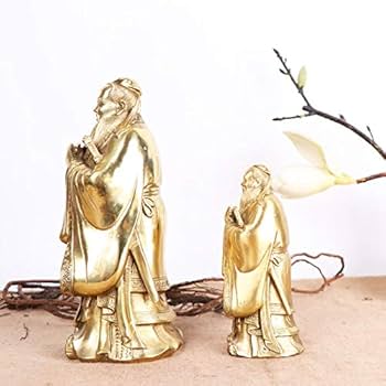 孔子石細工置物 孔子石細工置物