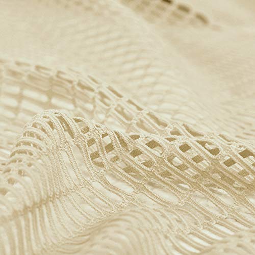 Macochico 12ft Wide x 7ft Tall Hospital Curtains Nickel Grommet Clinic SPA Curtains Hanging for Hospital Medical Clinic SPA Lab Bean Cubicle Curtain Room Divider (1 Panel) - Thumbnail 3