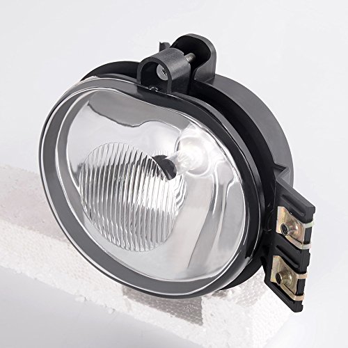 G-Plus Fog Lights Compatible With Dodge Ram 1500 2002-2008/2003-2009 Ram 2500 3500/2004-2006 Durango Pair+Bulb Driver And Passenger Side Driving Lamps Clear Lens #TOP7