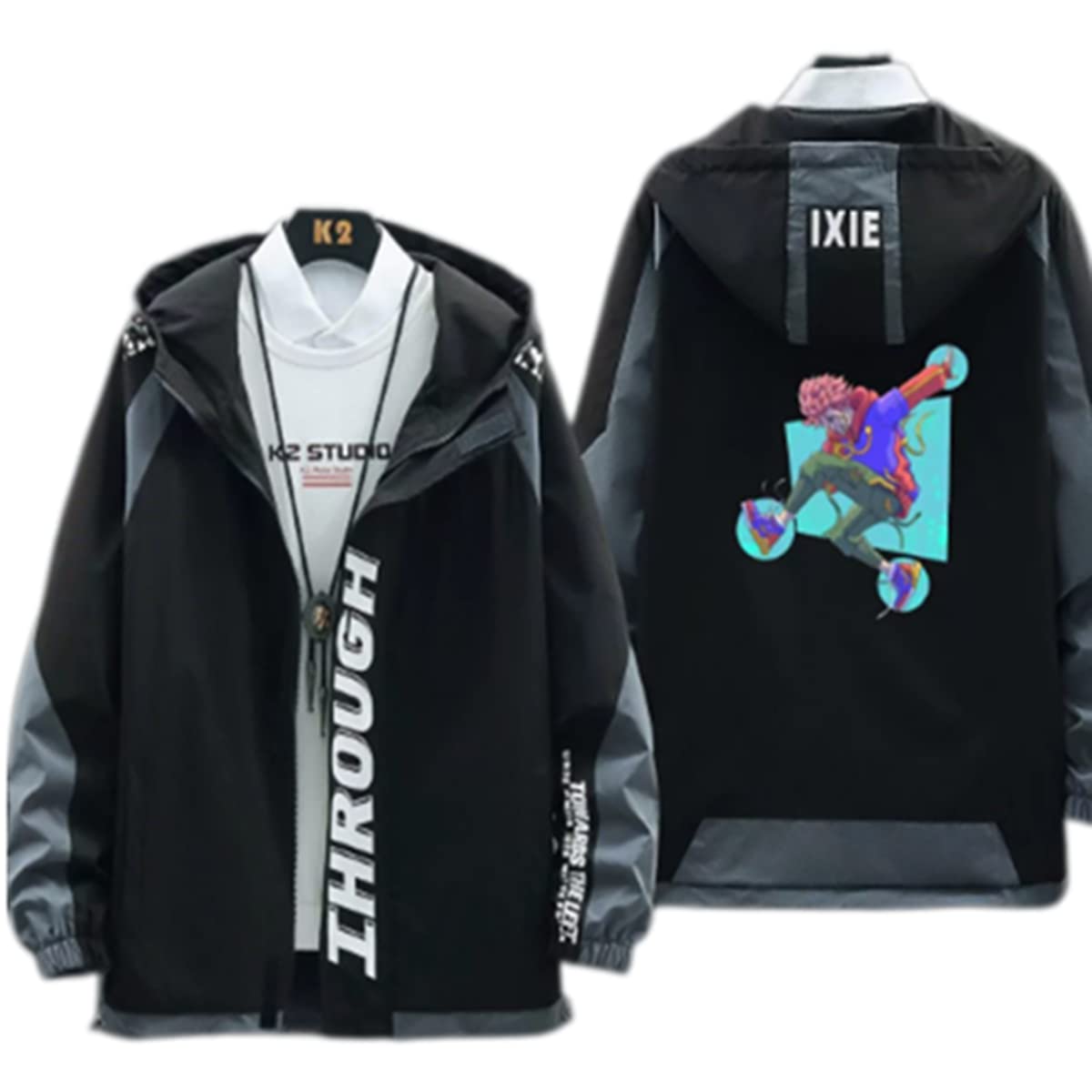 Amazon.co.jp: 呪術廻戦 アウター 五条悟 突撃衣 トレンチコート