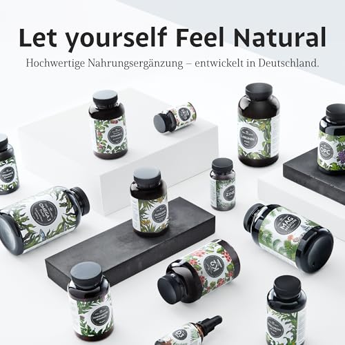 Vitamin C hochdosiert - 1000mg pro Tablette – 180 Tabletten - Vitamin C als L-Ascorbinsäure – vegan – in Deutschland entwickelt & laborgeprüft