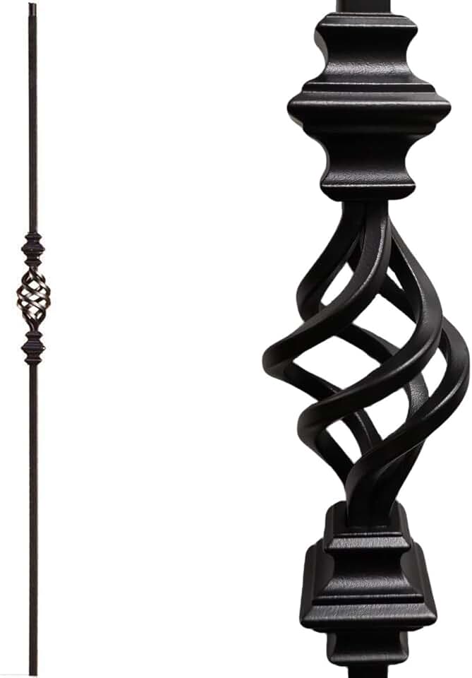 wrought iron railing parts