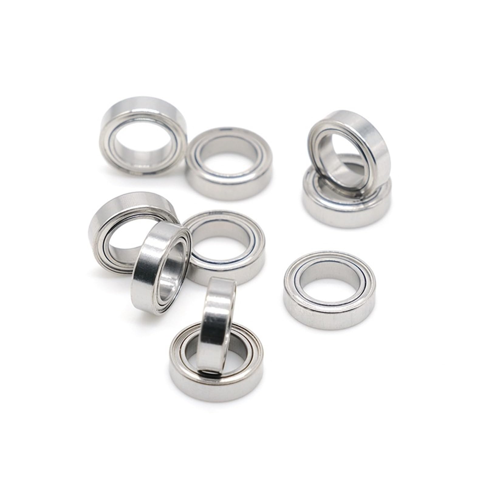 Roulements à billes en acier inoxydable blindés SMR117ZZ 7 x 11 x 3 mm (10 pièces) SMR117Z SMR117 Z ZZ