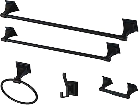 Monarch 5-Piece Bathroom Accessory Set - Thumbnail 5