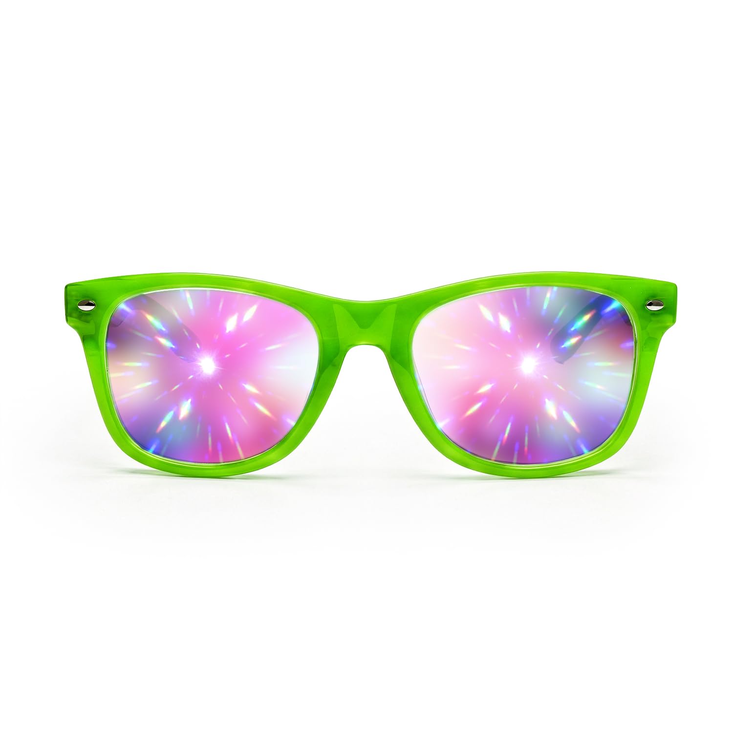 Amazon.com: GloFX Ultimate Diffraction Glasses - Green - 3D Prism