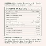 NATURE'S BOUNTY Multivitamin Gummies pour homme, supporte la fonction immunitaire, aide au développement des os & Dents, saveurs assorties, 350 g